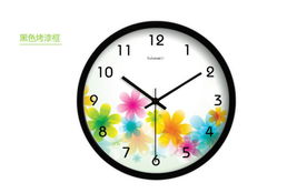 清新田園風(fēng)，掛出家的溫馨 包郵幸福家園系列掛鐘點(diǎn)亮生活